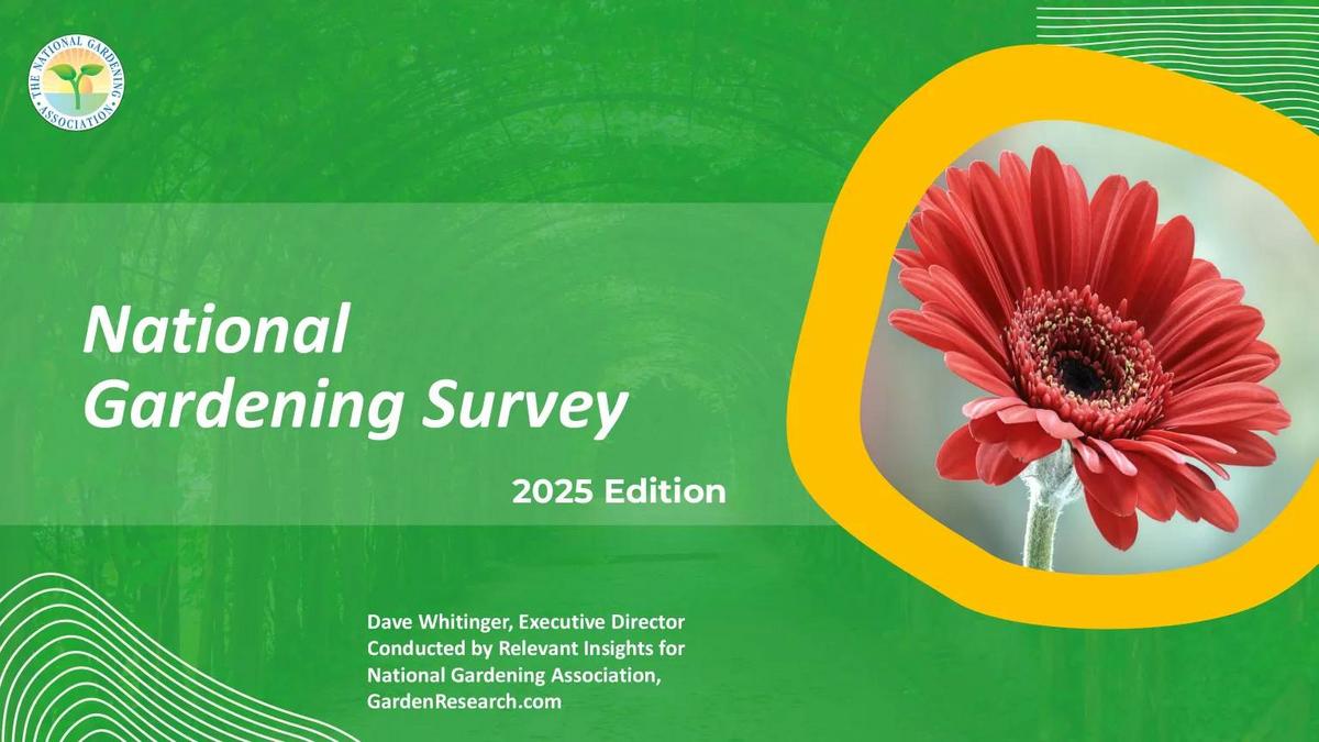 National Gardening Survey 2025
